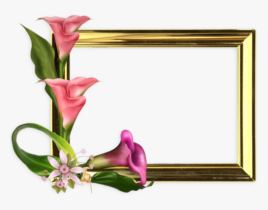 Marco De Fotos Png Con Flores - Mothers Day Frame Png, Transparent Png
