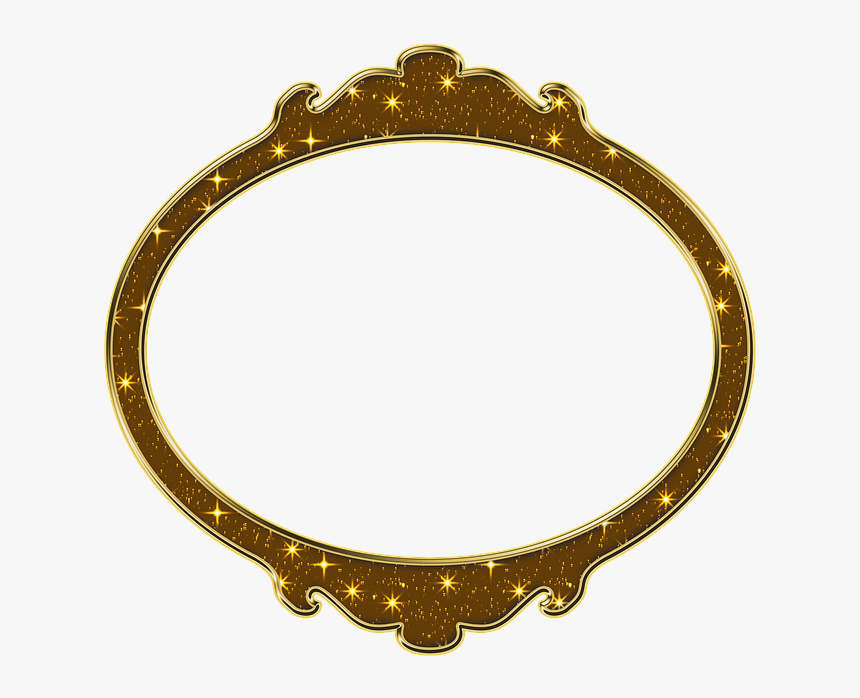 Marco, Elegante, Estrellas, Diseño, Grandes, Recargado - Bangle, HD Png Download