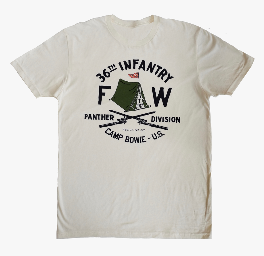 Fort Worth 36th Infantry Panther Division T Shirt, HD Png Download