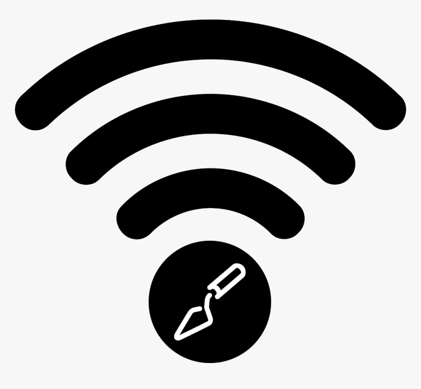 Trowel World Transparent - Wireless Icon Png, Png Download