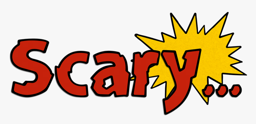 Scary, Halloween, Pop Art, Cartoon, Animation, Message - Comic Book Font, HD Png Download