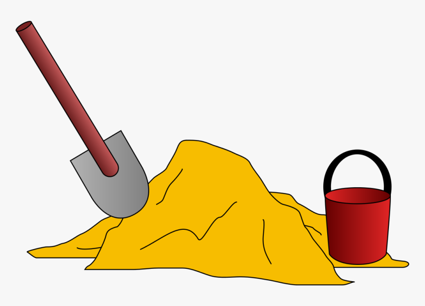 Bucket Of Sand, HD Png Download