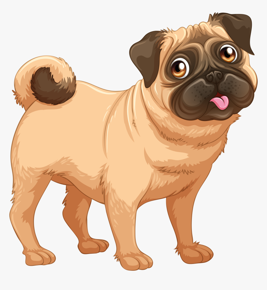 Pug Dobermann Puppy Labrador Retriever Vector Graphics, HD Png Download