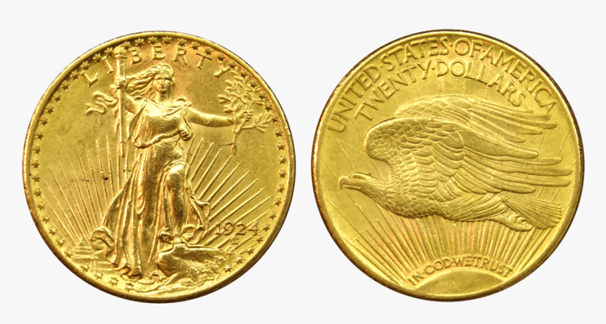 20 Dollars Gold - 20 Franc Napoleon 3 1855, HD Png Download