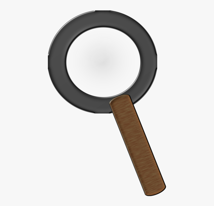 Office Instrument,magnifying Glass,mirror - Magnifying Glass, HD Png Download