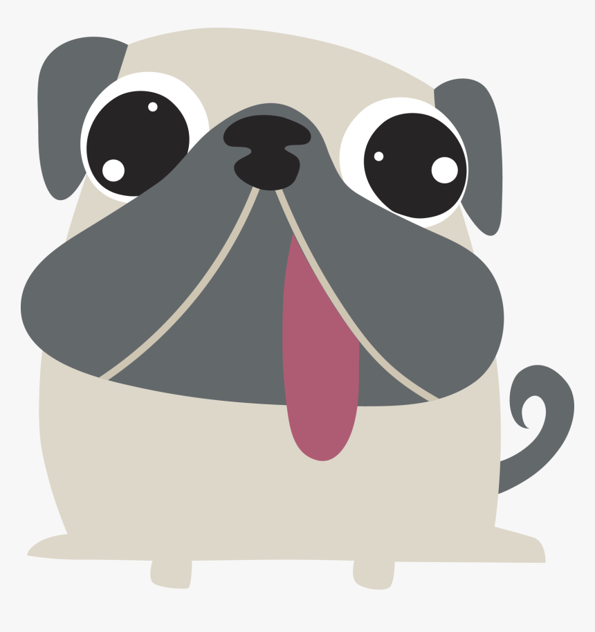 Pug Puppy Sticker Personal Grooming - Posprzątaj Po Swoim Psie Tablica, HD Png Download