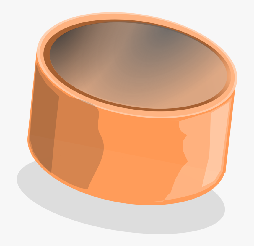 Orange,cylinder,cup, HD Png Download