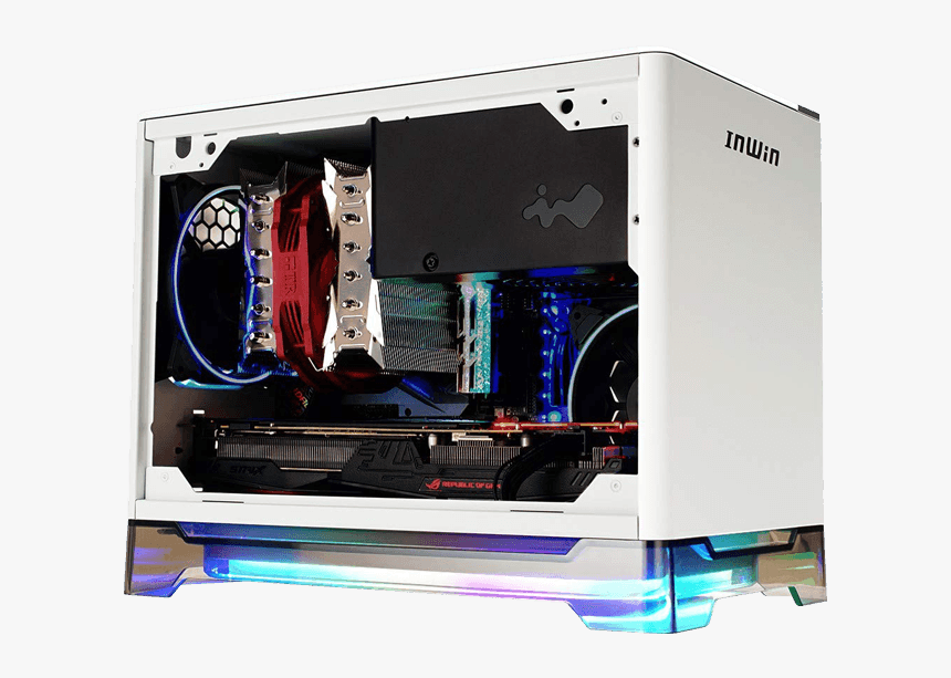 Amd X570 Mini Cube Pc - In Win Development, HD Png Download