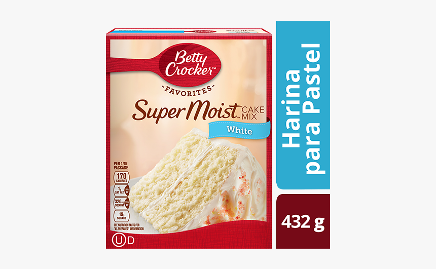 Supermoist® White Cake Mix - Spaghetti, HD Png Download