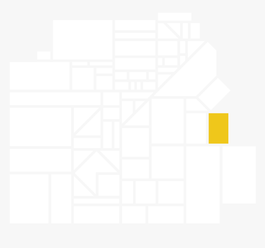 Map Of Tenderloin Black And White, HD Png Download