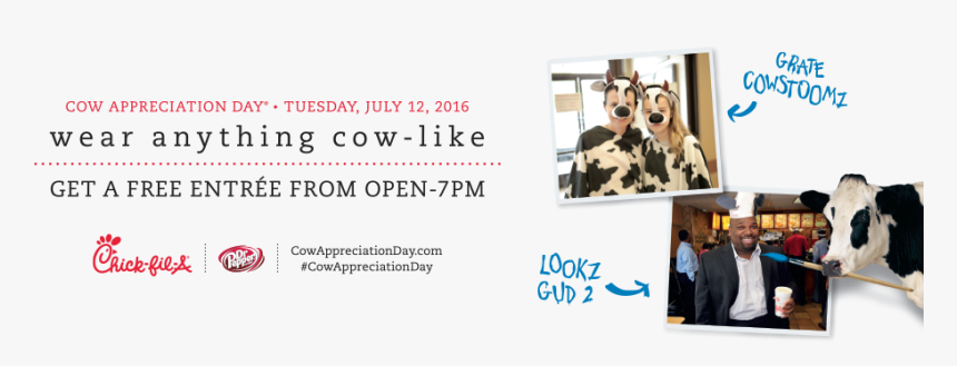 Chic Fil A Cow Appreciation Day 2019, HD Png Download