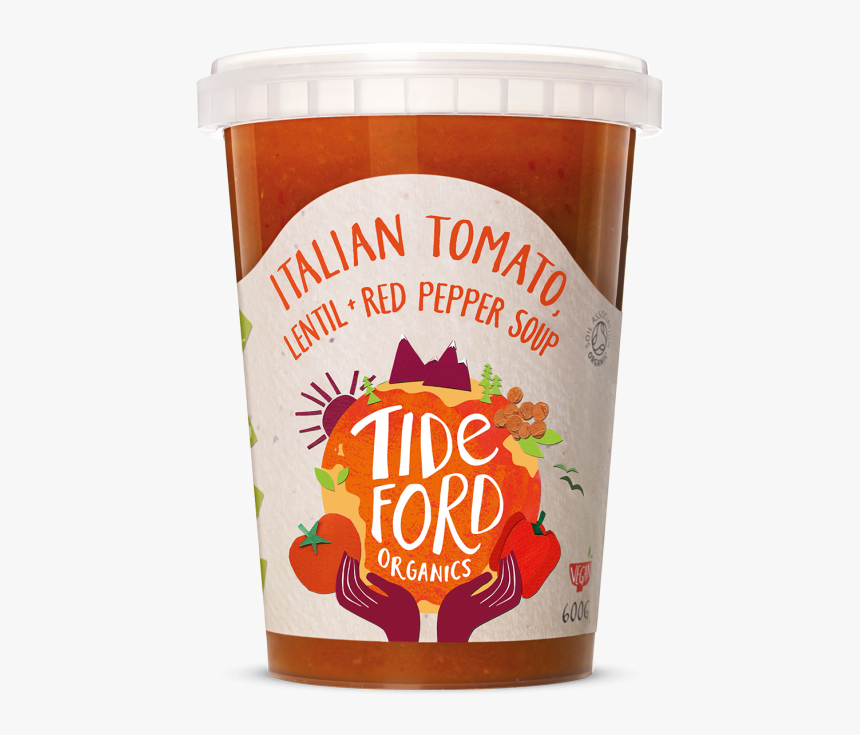 Italian Tomato, Lentil Red Pepper Soup - Convenience Food, HD Png Download