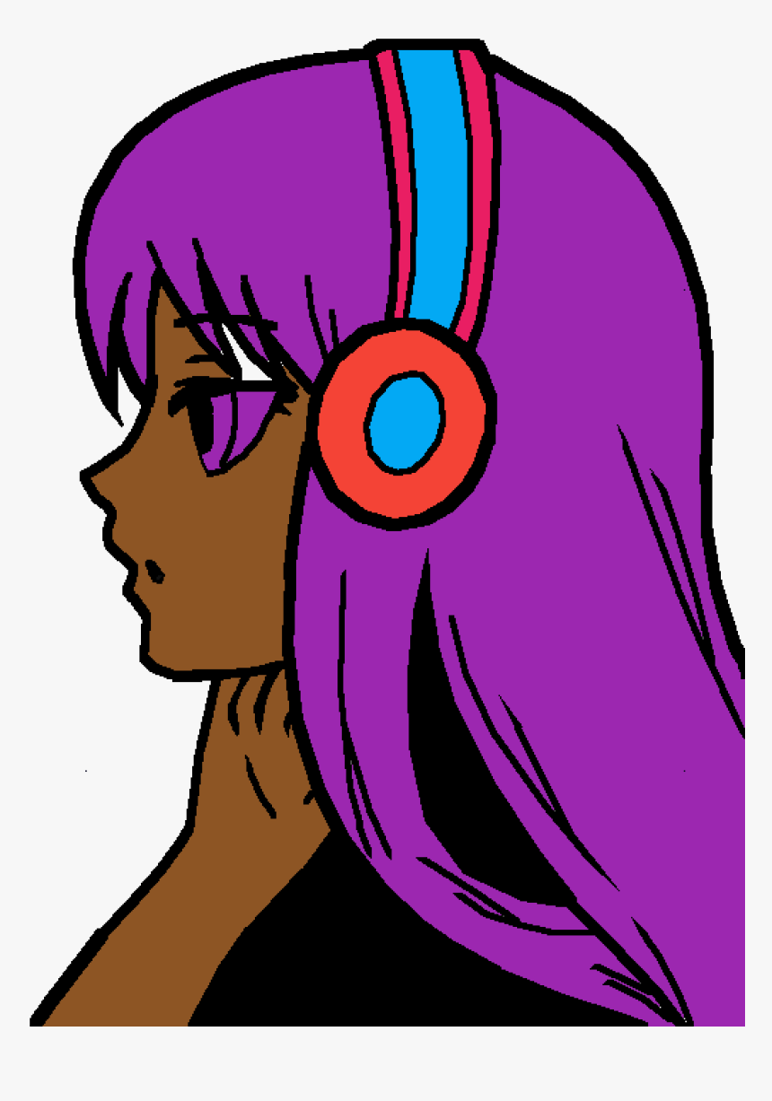 Easy Drawings Of Girls, HD Png Download