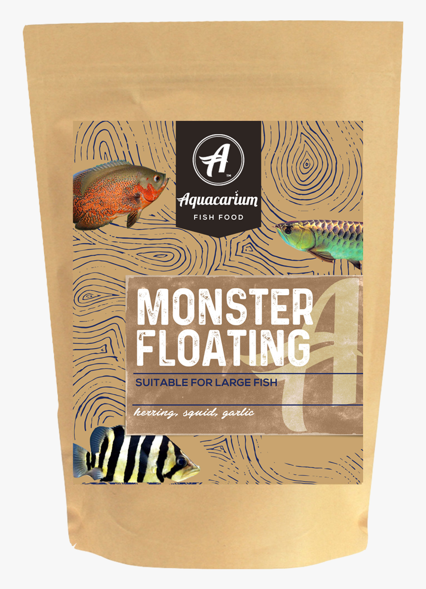 Monster Floating Pellets Fish Food - Poster, HD Png Download