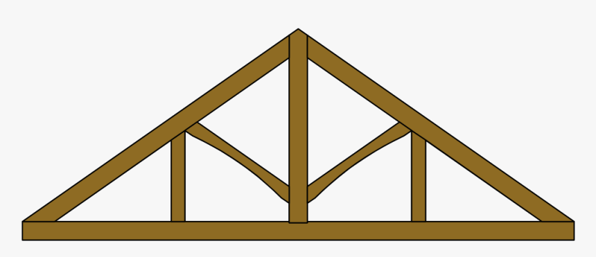 Roof Clipart Roof Truss - Roof Truss Png, Transparent Png