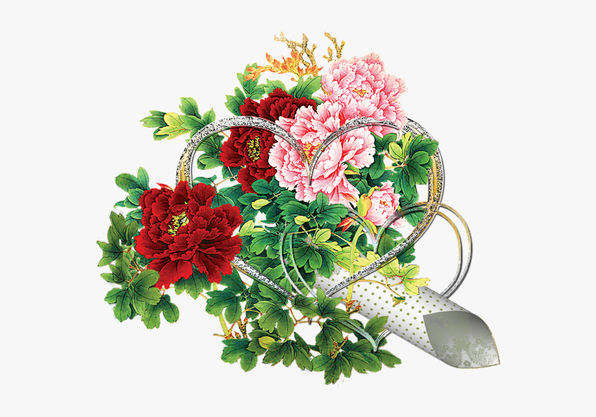 工笔 牡丹, HD Png Download