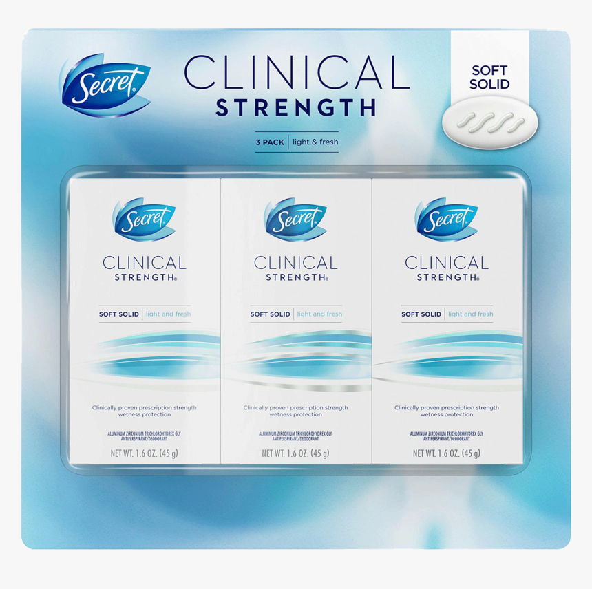 Secret Clinical Soft Solid, HD Png Download