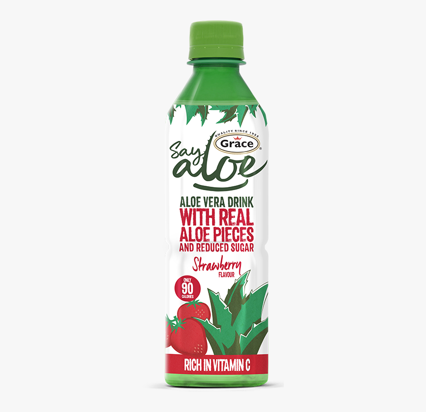 Strawberry - Say Aloe Mango Zero, HD Png Download