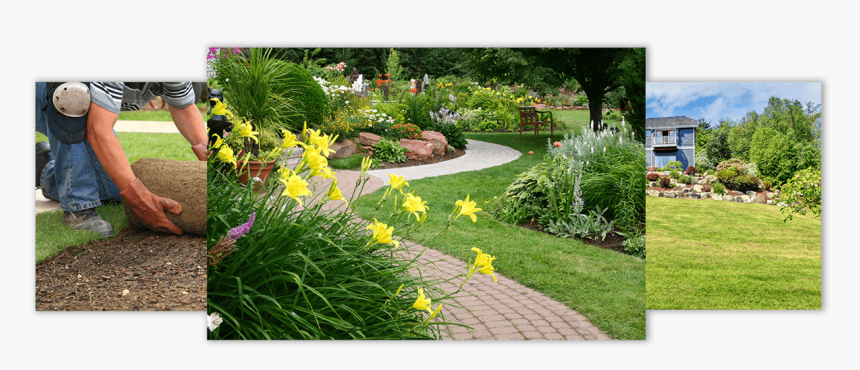 Landscape Designs - Paths In Garden Design, HD Png Download