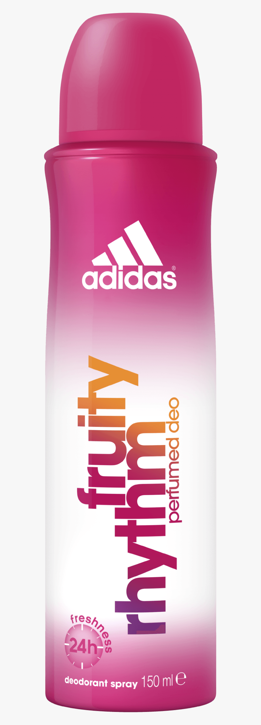 Fruity Rhythm Perfumed Deodorant Body Spray For Her - Adidas Women Deo Spray Fruity Rhythm 150ml, HD Png Download
