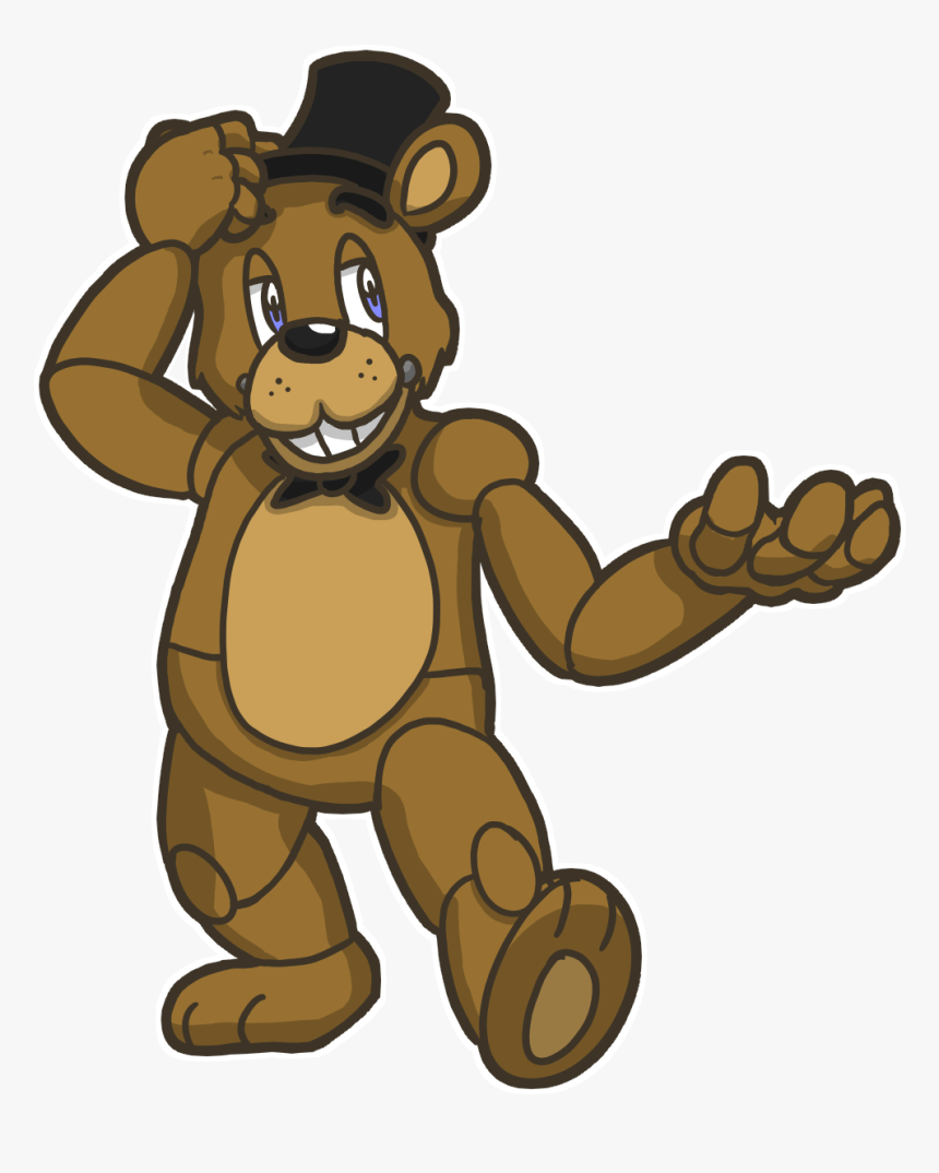 Fnaf Freddy Clip Art , Png Download - Freddy Faz Bear Fan Art, Transparent Png