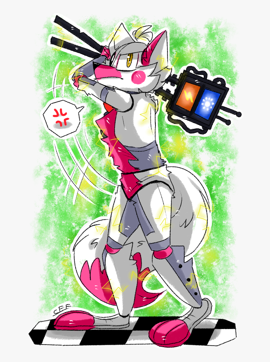 Funtime Foxy Controlled Shock, HD Png Download