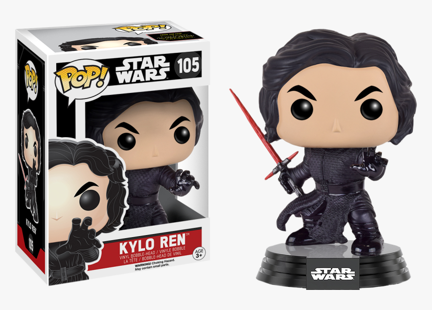 Star Wars Kylo Ren Funko Pop, HD Png Download