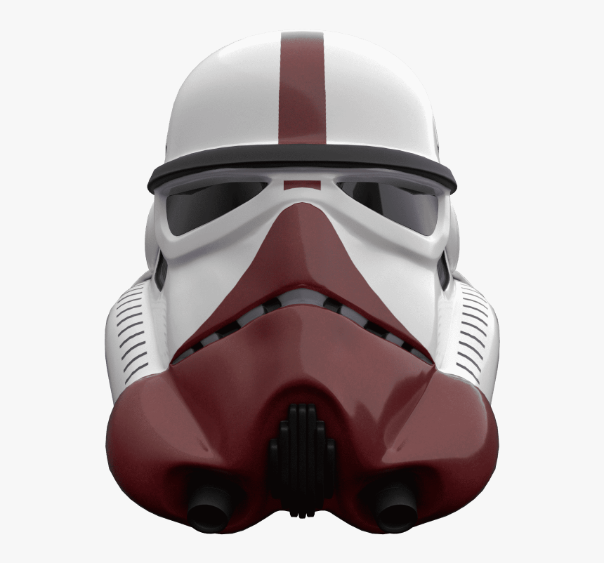 Stormtrooper Incinerator Burgundy - Mask, HD Png Download