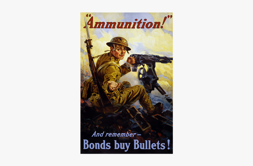 American War Bonds Ww1, HD Png Download