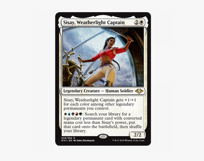 Sisay Weatherlight Captain, HD Png Download