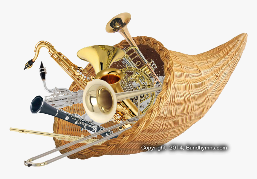 Cornucopia With Music Coming Out, HD Png Download