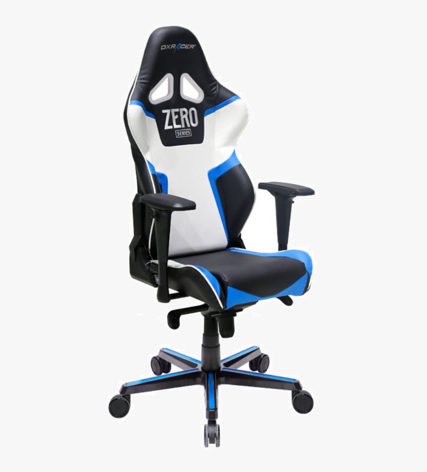 White And Blue Gaming Chair, HD Png Download