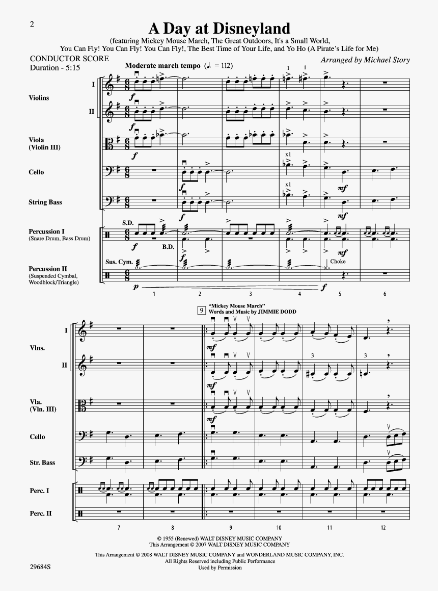 Day At Disneyland Violin, HD Png Download
