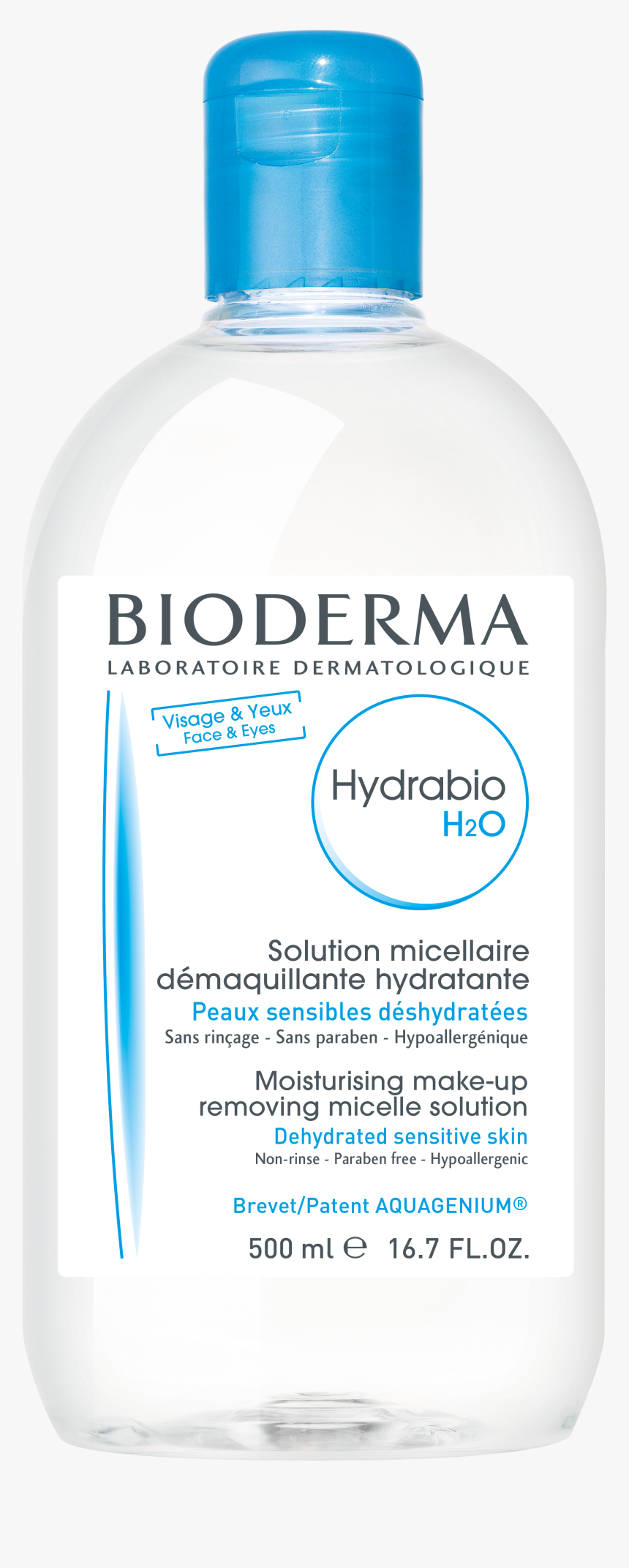 Bioderma Hydrabio H2o - Bioderma, HD Png Download