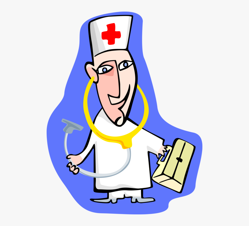 Vector Illustration Of Health Care Professional Doctor - Health, HD Png Download