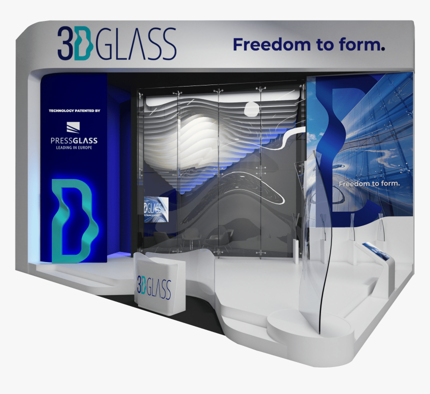 Press Glass 3d Glass, HD Png Download