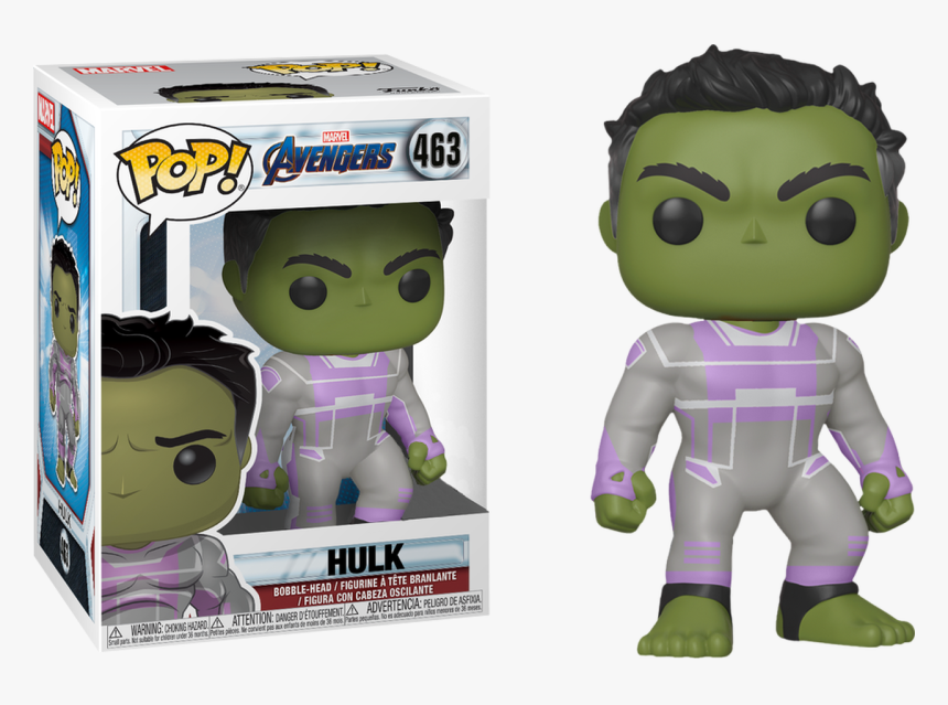 Hulk Us Exclusive Pop Vinyl Figure - Professor Hulk Endgame Funko Pop, HD Png Download