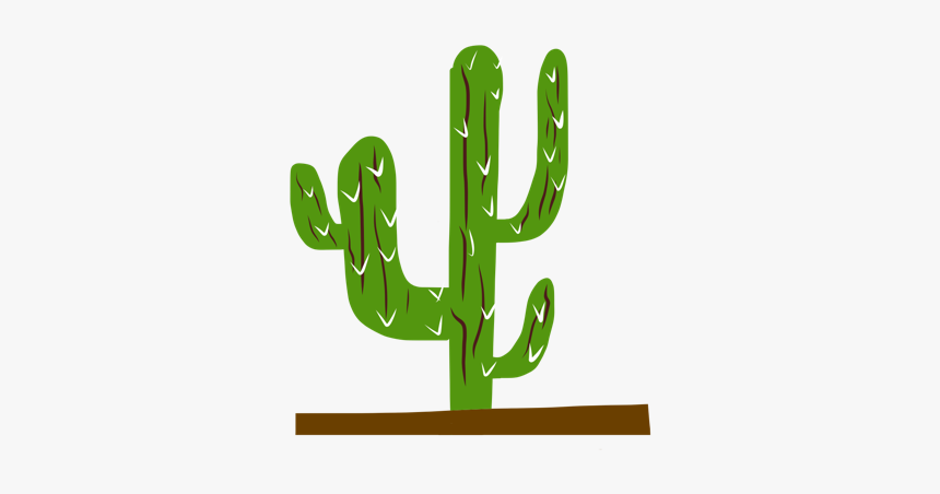 Cactus Illustration Cactus - Houseplant, HD Png Download