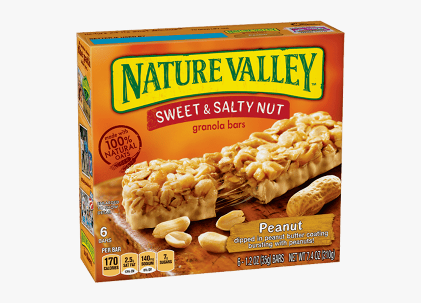 General Mills Agrees To Change Nature Valley Labels - Nature Valley Peanut Granola Bars, HD Png Download