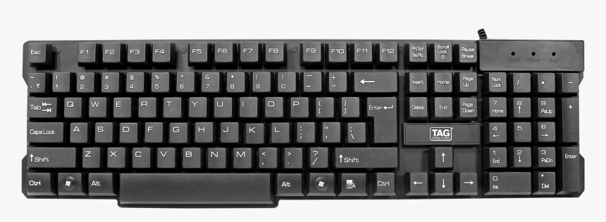 Keyboard Of 104 Keys, HD Png Download , Transparent Png Image - PNGitem