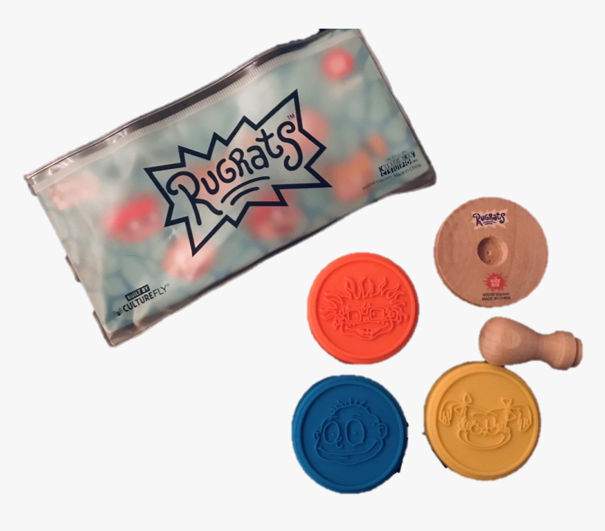 Nick Box Exclusive Rugrats Cookie / Play Doh Stamps - Coin Purse, HD Png Download