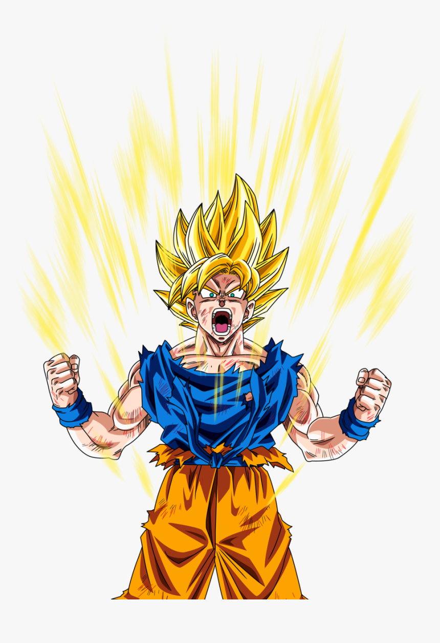Goku Super Saiyan By Maffo1989-d48f7up - Super Saiyan Goku Png, Transparent Png