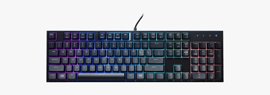 Cooler Master Masterkeys Lite L Gaming Keyboard - Cooler Master Sgb 3040 Kkmf1 Sw, HD Png Download