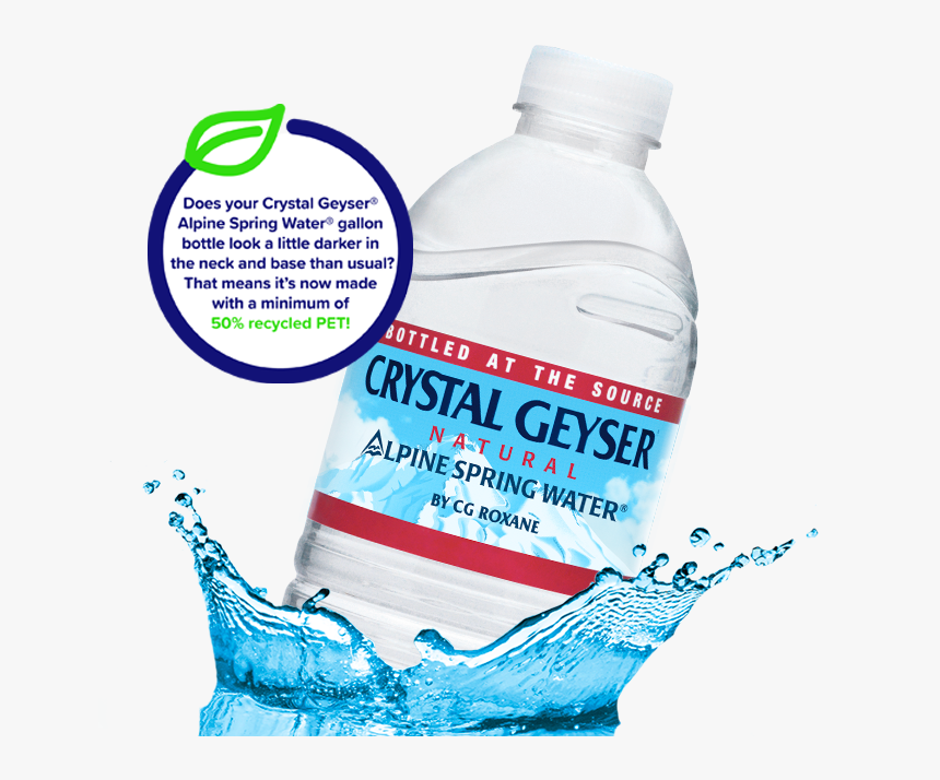 Crystal Geyser Water, HD Png Download