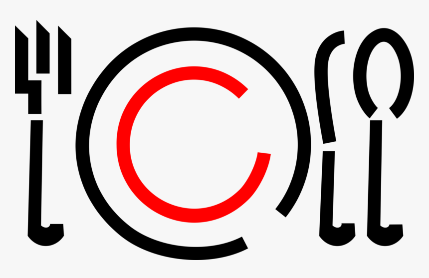 Vector Illustration Of Table Place Setting With Plate - Vetores De Alimentaçao Png, Transparent Png