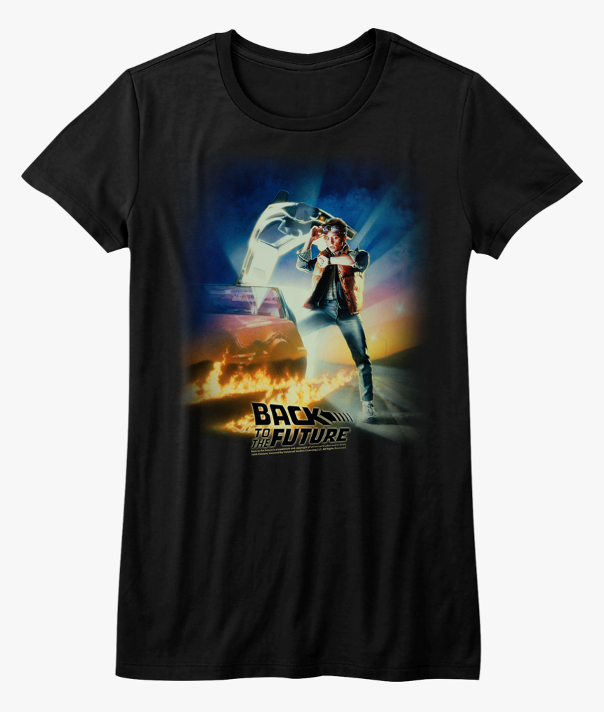 Ladies Michael J Fox Back To The Future Shirt - Back To The Future 2019, HD Png Download