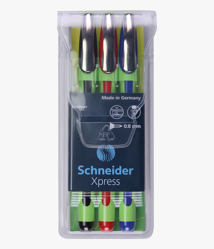Schneider Xpress Fineliner Pen, HD Png Download
