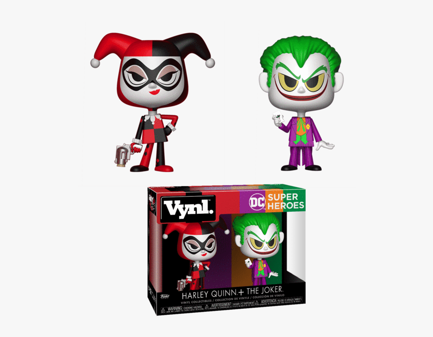Funko Pop Harley Quinn And Joker, HD Png Download