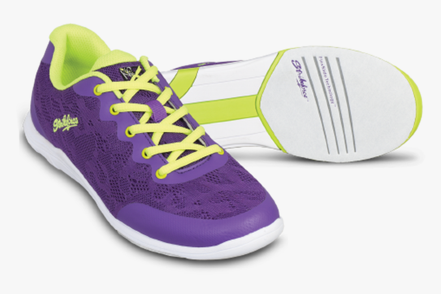 Kr Strikeforce Womens Lace Bowling Shoes Purple/yellow - Kr Strikeforce Lace Women, HD Png Download