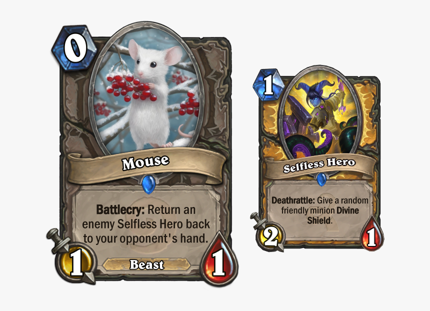 Selfless Hero Hearthstone, HD Png Download